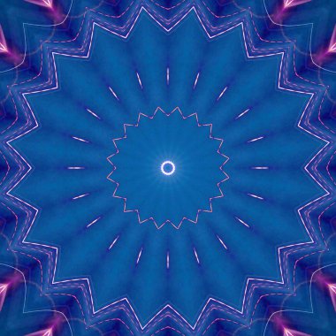 Renkli soyut arka plan. Fantezi mandala konsepti