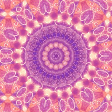 Renkli soyut arka plan. Fantezi mandala konsepti