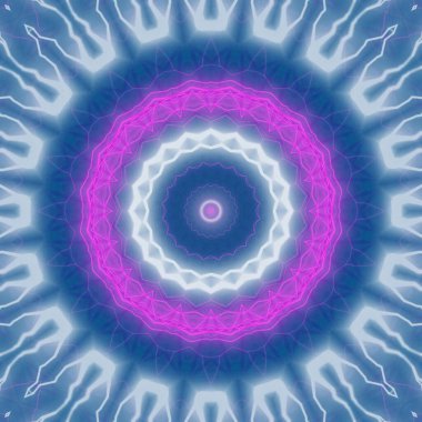 Renkli soyut arka plan. Fantezi mandala konsepti