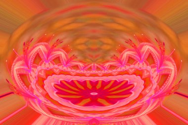 soyut renkli mandala arkaplan görüntüsü 