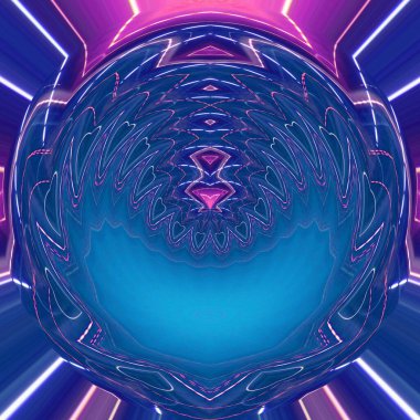 Renkli soyut arka plan. Fantezi mandala konsepti