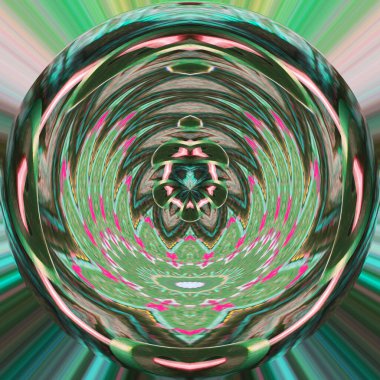 soyut kaleydoskopik şekil gizemli arkaplan 