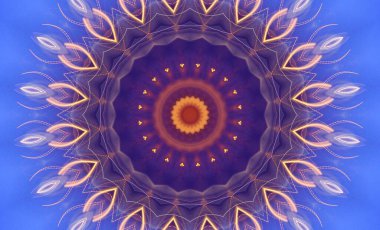 soyut renkli mandala arkaplan görüntüsü 