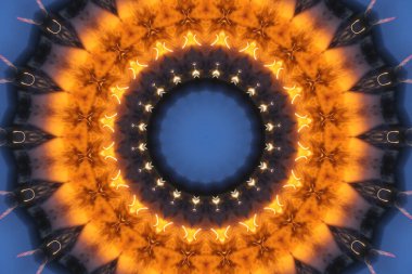 soyut renkli mandala arkaplan görüntüsü 