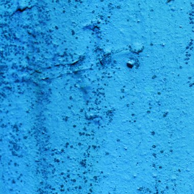 Çatlak mavi bir duvarın arka plan dokusu