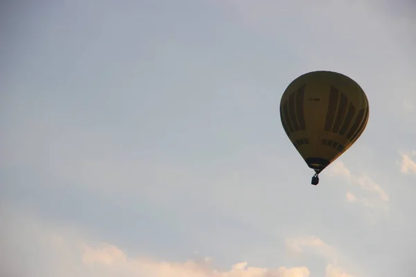 Heteluchtballon Zicht Lucht — Stockfoto