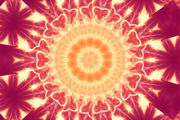 Colorful Abstract Background Fantasy Mandala Concept — Stock Photo, Image