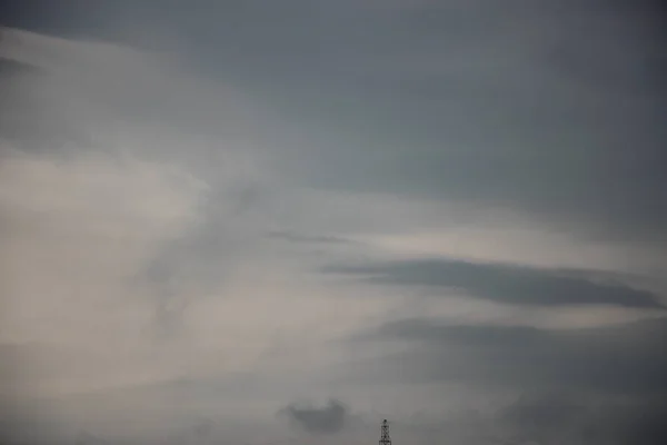 Вид Темное Облачное Небо — стоковое фото