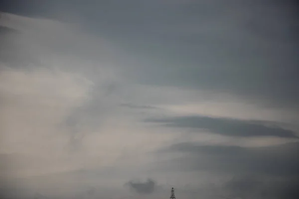 Visão Escura Céu Nublado — Fotografia de Stock