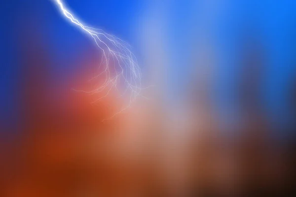 雷と雷嵐の概念の背景 — ストック写真