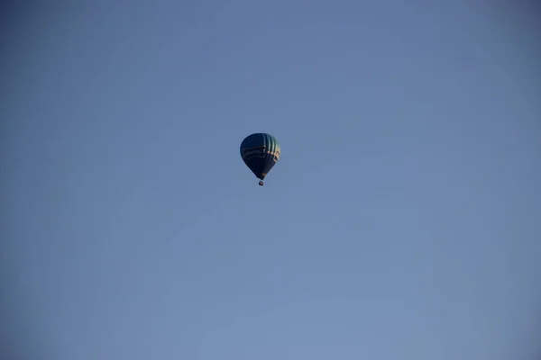 Hőlégballon Kilátás Égen — Stock Fotó