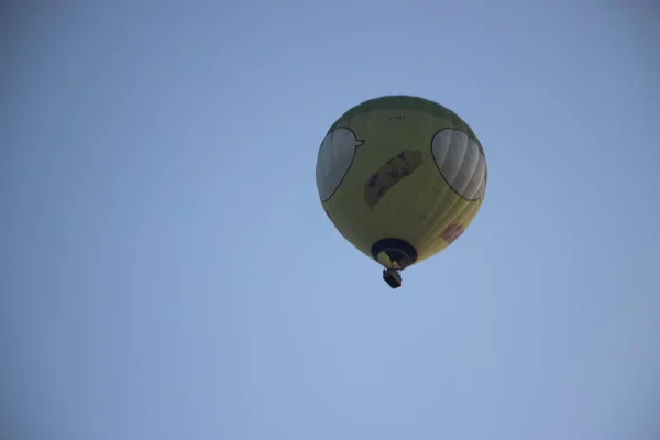 Heteluchtballon Zicht Lucht — Stockfoto