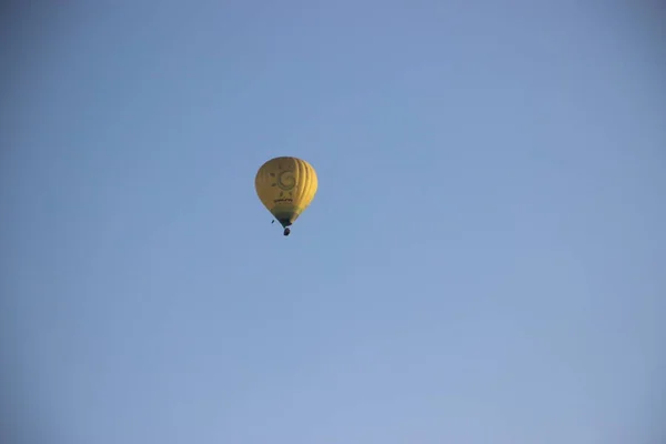 Vue Sur Ballon Air Chaud Dans Ciel — Photo
