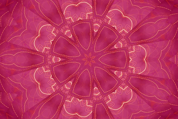 Fondo Abstracto Colorido Fantasía Mandala Concepto — Foto de Stock