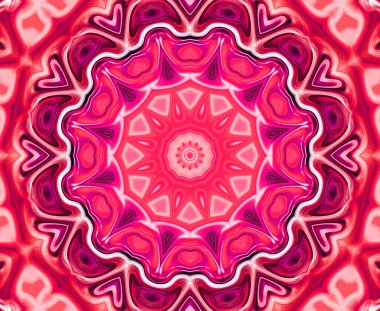 Renkli soyut arka plan. Fantezi mandala konsepti