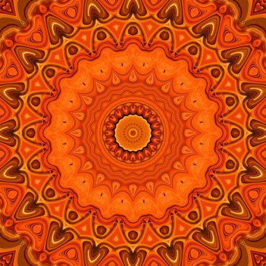 Renkli soyut arka plan. Fantezi mandala konsepti