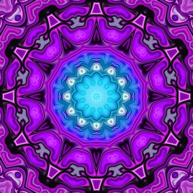 Renkli soyut arka plan. Fantezi mandala konsepti