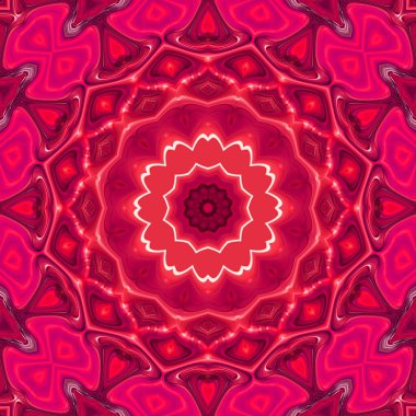 Renkli soyut arka plan. Fantezi mandala konsepti