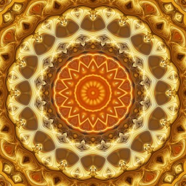 Renkli soyut arka plan. Fantezi mandala konsepti