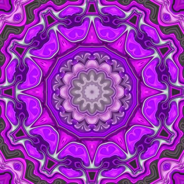 Renkli soyut arka plan. Fantezi mandala konsepti