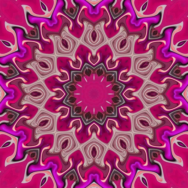 Fundo Abstrato Colorido Conceito Mandala Fantasia — Fotografia de Stock