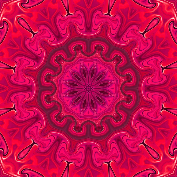 Fondo Abstracto Colorido Fantasía Mandala Concepto — Foto de Stock