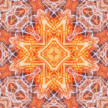 soyut renkli mandala arkaplan görüntüsü