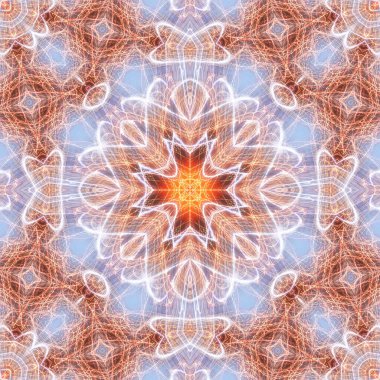 soyut renkli mandala arkaplan görüntüsü