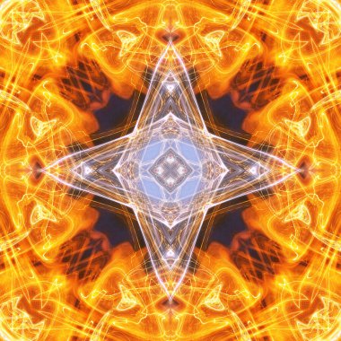 soyut renkli mandala arkaplan görüntüsü