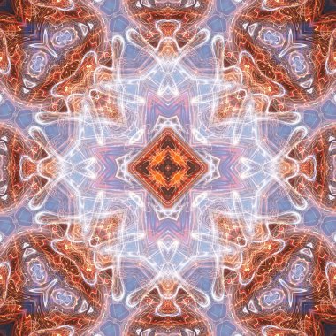 soyut renkli mandala arkaplan görüntüsü