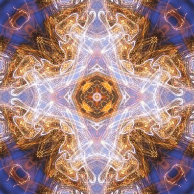 soyut renkli mandala arkaplan görüntüsü