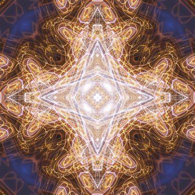 soyut renkli mandala arkaplan görüntüsü