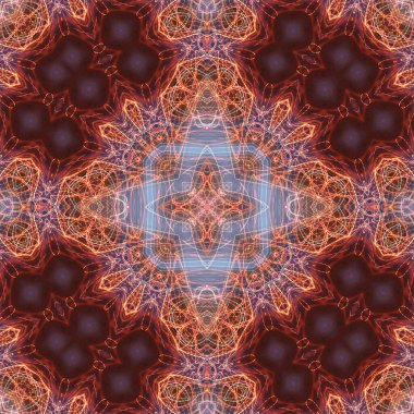 soyut renkli mandala arkaplan görüntüsü