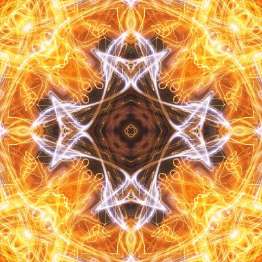 soyut renkli mandala arkaplan görüntüsü