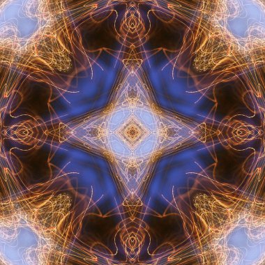 soyut renkli mandala arkaplan görüntüsü