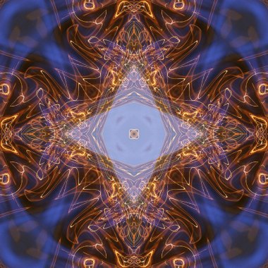 soyut renkli mandala arkaplan görüntüsü