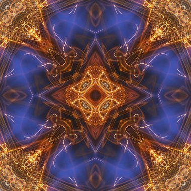 soyut renkli mandala arkaplan görüntüsü