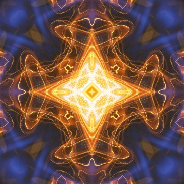 soyut renkli mandala arkaplan görüntüsü