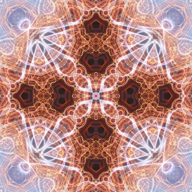 soyut renkli mandala arkaplan görüntüsü