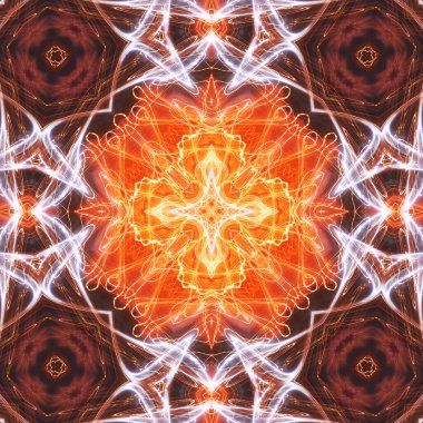 soyut renkli mandala arkaplan görüntüsü