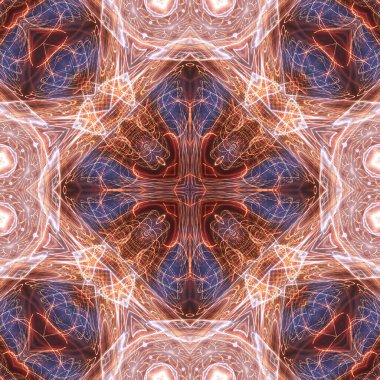 soyut renkli mandala arkaplan görüntüsü