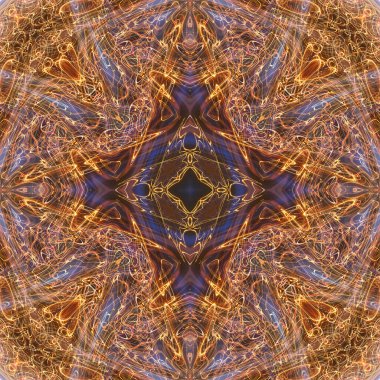 soyut renkli mandala arkaplan görüntüsü