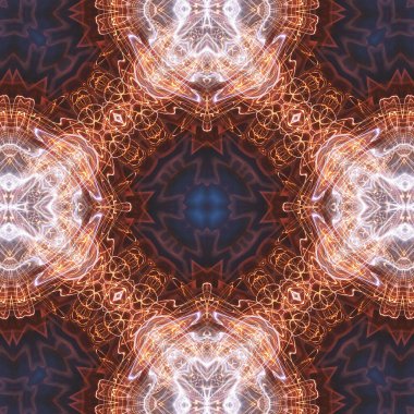 soyut renkli mandala arkaplan görüntüsü