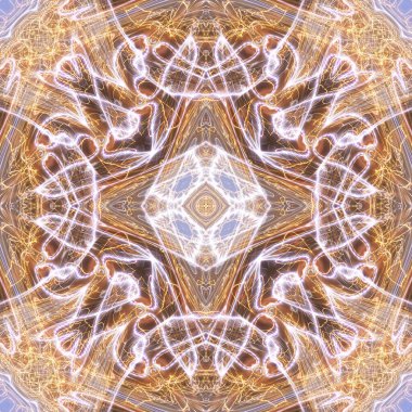 soyut renkli mandala arkaplan görüntüsü