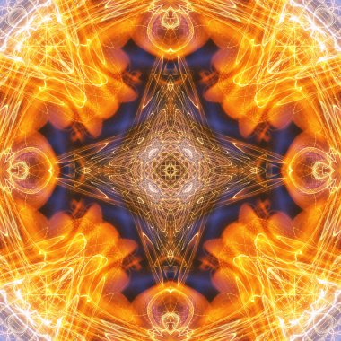 soyut renkli mandala arkaplan görüntüsü