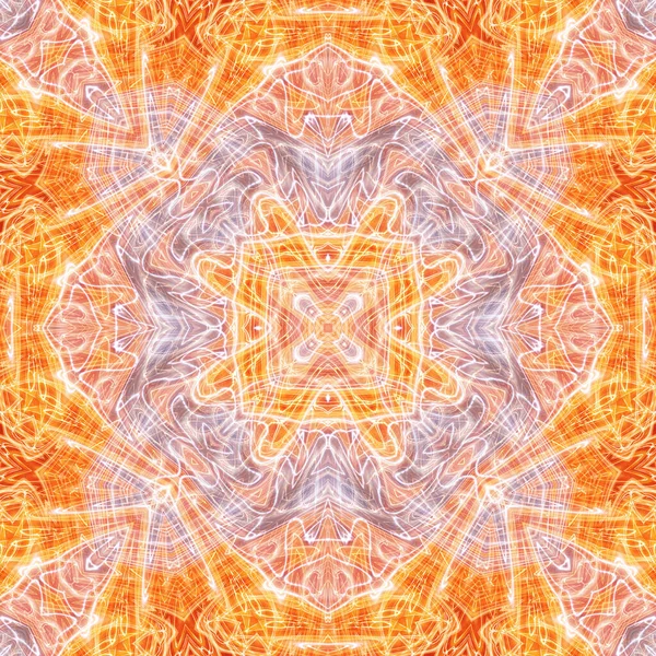 Abstracto Colorido Mandala Vista Fondo — Foto de Stock