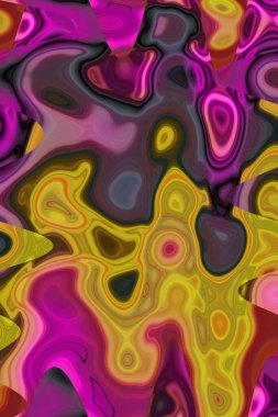 Dijital efektler. Çok renkli soyut arkaplan