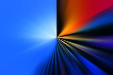 Soyut renkli bulanık arkaplan, hareket kavramı 