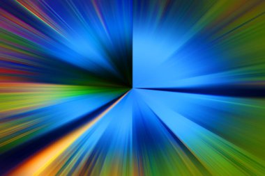 Soyut renkli bulanık arkaplan, hareket kavramı 