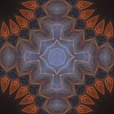 soyut renkli mandala arkaplan görüntüsü 